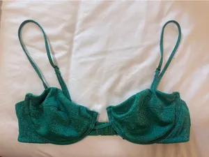 Green Sparkle Triangl Top thumbnail 1