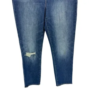 Madewell The Perfect Vintage‎ Crop Jeans Blue Distressed Size 26 Denim Casual thumbnail 10