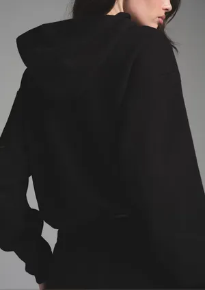 SKIMS Embossed Pullover Hoodie XS thumbnail 2