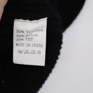 Black Ribbed Knit Sweater Vest Crew Neck Sleeveless Top Large KLJ0571 thumbnail 4
