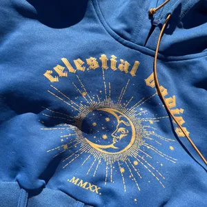 Cider GRAPHIC CORSET CROP HOODIE thumbnail 4