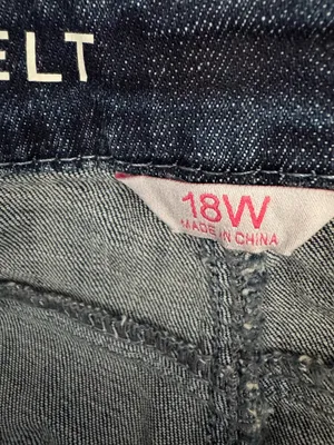Laurie Felt Straight-Leg Jeans with Embroidered Side Stripes Size 18W thumbnail 8