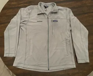 Patagonia Men's Micro D Fleece Jacket-Size Large-Spots- thumbnail 1