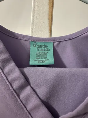Garde Malade Scrub Set : Lavender Purple thumbnail 4