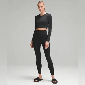 Lululemon Women's Ebb to Street Long-Sleeve Shirt size: 6 thumbnail 3