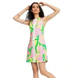 NWT Lilly Pulitzer for Target Pink Flamingo Shift Dress thumbnail 3