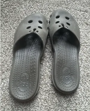 Crocs Audrey Hallmark Brown‎ Womens 7 thumbnail 1