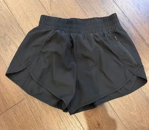 PrinStory Black Women's Active Running Shorts Size Small thumbnail 1