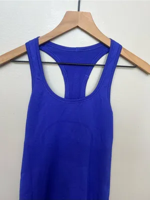 Lululemon Swiftly Tech Racerback Lazurite Blue Purple Size 6 thumbnail 6