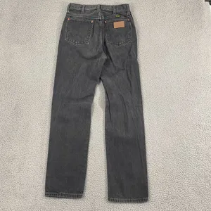 Wrangler 13MBKG Jeans Juniors 9 Black Stretch High Waisted Western Cowgirl Rodeo thumbnail 5