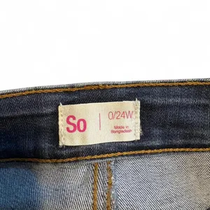 So Jean zip up skirt 0/24w thumbnail 3