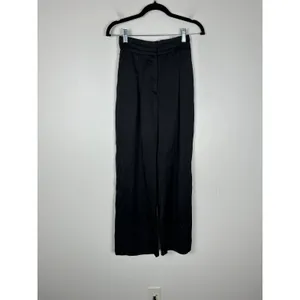 Abercrombie and Fitch High Rise Tailored Satin Pant Sz 24 S thumbnail 5
