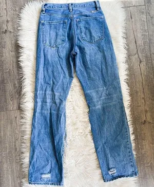 Kancan Women's Stephanie Ultra High Rise 90's Distressed Boyfriend Jean thumbnail 5
