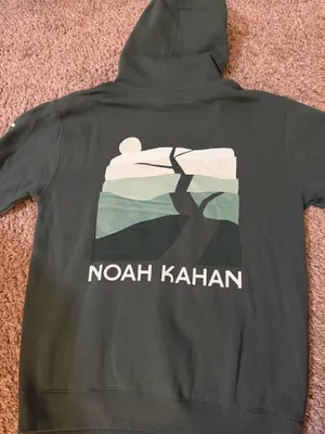 noah kahan hoodie merch Green Size M thumbnail 3