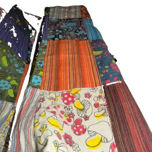 Paths‎ Of The Spirit Mushroom Patchwork Overalls nWT thumbnail 7
