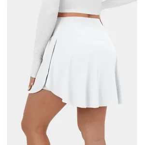 HALARA Cloudful Air Fabric Crossover Side Pocket 2-in-1 Lucid Tennis Skirt thumbnail 2