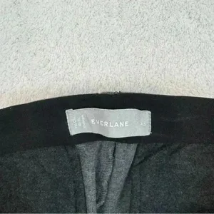 Everlane The Dream Pant XS Heather Grey Charcoal Tapered Tailored Stretch thumbnail 8