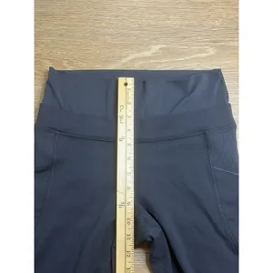 Lululemon Wunder Under Leggings Women's Est 6 Black Rib Pocket High Rise 25" thumbnail 5