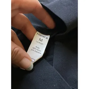 Halara Black High Waisted Full Length Leggings with Pockets Size M thumbnail 4