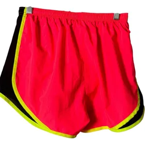 Nike Women's Dri-Fit Neon Multi-color Running Athletic Sporty Shorts Sz S thumbnail 3