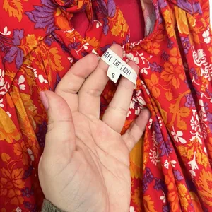 Abel The Label Floral Marrakech Summer Lovin Maxi Dress Women's Size small thumbnail 5