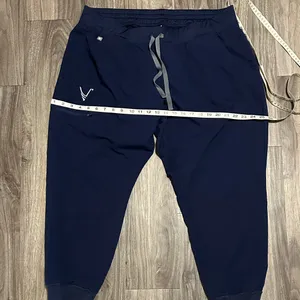 FIGS Navy Jogger Scrub Pants XXL/P Petite – Comfortable Medical Scrubs thumbnail 5