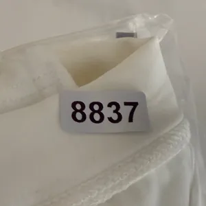 Halara Womens White Open Back Tie Hem Long Sleeve Crop Top Activewear JV85K S thumbnail 7