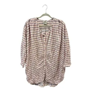 Anthropologie Saturday Sunday Plaid Tunic Size Large thumbnail 5