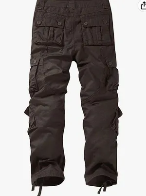 Grey cargo pants Size 27 thumbnail 2