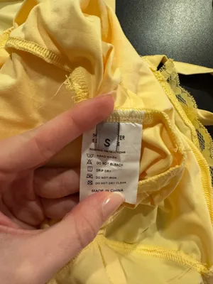 Shein Yellow Bodycon Dress thumbnail 3