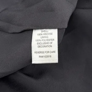 Garnet Hill Gray‎ Embroidered V Neck 3/4 Sleeve Dropped Waist Dress Size 8 thumbnail 10