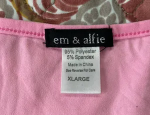 Em And Alfie Pink PJ Set Size XL thumbnail 2
