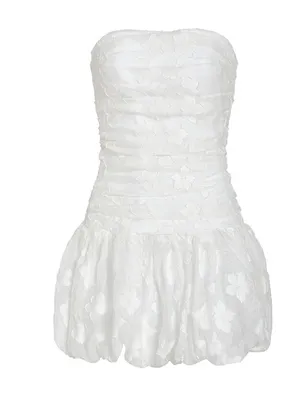 NEW AMANDA UPRICHARD Rendezvous Bubble Skirt Mini Dress S thumbnail 4