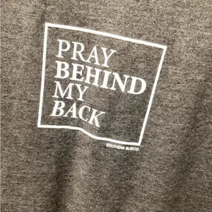 Southern Bliss inspirational T-shirt. Charcoal gray. XL thumbnail 4
