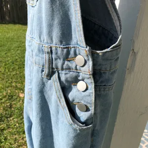 Vintage Denim Overalls Dungarees Distressed thumbnail 7