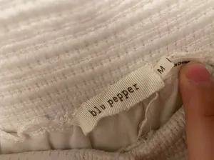 TJ Maxx Lace White Skirt thumbnail 3