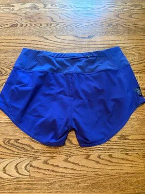 Oiselle Roga Shorts  Blue Purple thumbnail 2