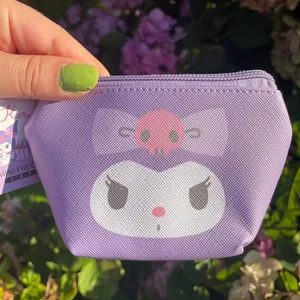 Sanrio Purple Kuromi Small Pouch thumbnail 1
