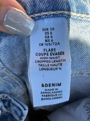 Light wash Jeans. Ankle Length thumbnail 2