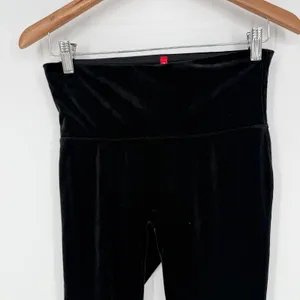 SPANX Velvet Leggings High Waisted‎ Lounge Pants Black Size L thumbnail 5