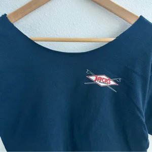Hooters Jack's Surf Shop Off the Shoulder Cropped Tee thumbnail 2