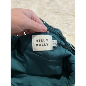 Green Sequin Hoco Dress By Hello Molly Size 6 Homecoming Cocktail NWT thumbnail 10