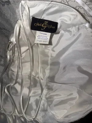 Gorgeous New Josh & Jazz White Halter Corset Prom/Wedding Gown thumbnail 8