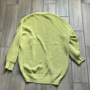 Nasty Gal Lime Knit Sweater thumbnail 4