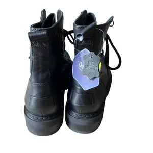 Anthony Veer‎ Sophia Lace-up Leather Combat Boots Women's 10.5 Classic Casual thumbnail 3