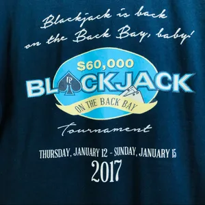 IP Casino Resort Spa Biloxi, Mississippi Blackjack Tournament Shirt NWOT… thumbnail 3