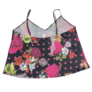 Victoria’s Secret Cami Tank‎ Top Women's Large Multicolor Floral Adjustable Y2K thumbnail 2