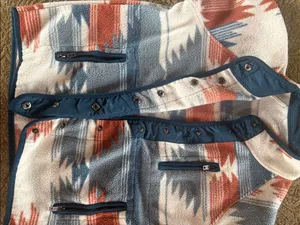 Women’s Patterned Fleece Jacket thumbnail 4