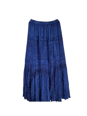 Women's Blue and Navy Skirt thumbnail 2