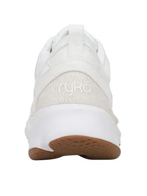 NWT Ryka Womens Rezorb Max Walking Shoes Mesh Fabric Sneakers Bright White 8.5M thumbnail 3